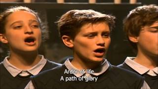 Les Choristes  Vois Sur Ton Chemin English translation [upl. by Sowell873]