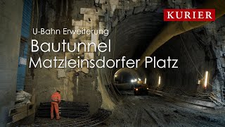 UBahn Erweiterung Matzleinsdorfer Platz Tunnelbau [upl. by Evannia]