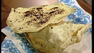 Different Ways to Cook a Papadum By Madhur Jaffrey  Madhur Jaffreys Indian Cookery  BBC Food [upl. by Ehrenberg]