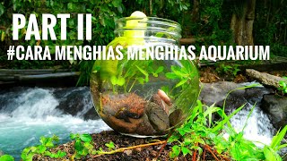 🔴Cara sederhana menghias aquarium ikan cupang🐠  part 2 [upl. by Rorke]