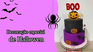 Decoração especial de Hallowen [upl. by Akemad]