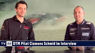 MOTOR TV22 DTM Pilot Clemens Schmid im Interview [upl. by Assirehs]