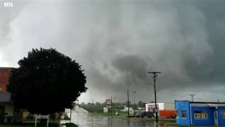 Apocalyptic tornado hits Iowa Marshalltown and Bondurant  July 19 2018 [upl. by Mathre757]