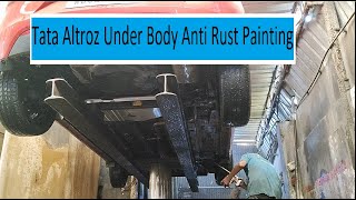 Tata Altroz Under Body Anti Rust Painting antirust underbody tataaltroz [upl. by Kiraa966]