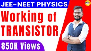 6Working of transistor  npn transistor [upl. by Sarson]