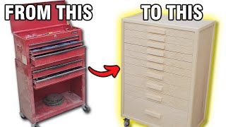 How to Make a Wooden Tool Chest  Free Plans [upl. by Ylecic783]