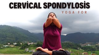 Yoga for Cervical Spondylosis cervicalpain [upl. by Humfrey]