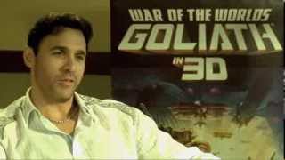 War of the Worlds Goliath interview with Adrian Paul [upl. by Yecal]