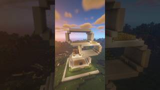 Minecraft Ultra Modern House 🏠 TutorialMinecraftMinecraft Modern Houseshortsviralshorts [upl. by Eldora]