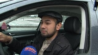 Neige les conseils de conduite dun chauffeur de taxi parisien  1203 [upl. by Ibrek648]