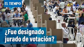 ¿Cómo saber si fui designado jurado de votación  El Tiempo [upl. by Abisha]