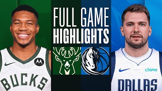 BUCKS at MAVERICKS  FULL GAME HIGHLIGHTS  February 3 2024 [upl. by Elehcir]