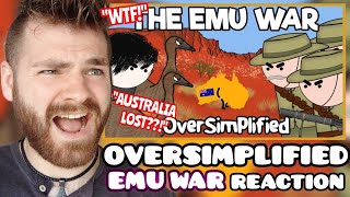 British Guy Reacts to EMU WAR  OverSimplified  FIRST TIME REACTION [upl. by Marje]