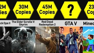 Best Selling Video Games  comparison  World Data [upl. by Kast357]