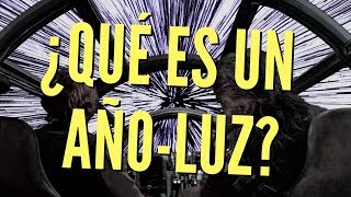 ¿Qué es un año luz EXPLICACIÓN DE UN MINUTO [upl. by Balling]