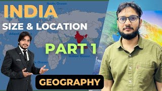 India Size and Location  10 Minutes Rapid Revision  Class 9  Jamia Amu Bhu Cuet [upl. by Aikan]