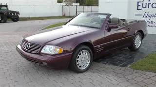 1998 Mercedes Benz SL 600 V12 R129 is incredibly well engineered and a bargain collectible SOLD [upl. by Atsugua]