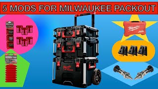 Milwaukee Packout 5 Modstipshacks [upl. by Necyrb]