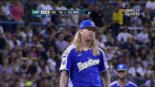 Navegantes del Magallanes vs Leones del Caracas 25102017 [upl. by Aible]