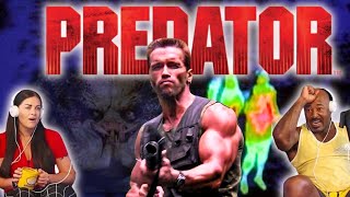 Predator 1987  MOVIE REACTION  FIRST TIME WATCHING [upl. by Calley]