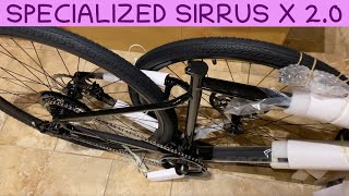 Specialized Sirrus X 2 0 Unboxing [upl. by Elleinahc53]