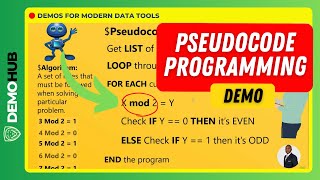 Demohub Tips  💻 Intro to Pseudocode amp Algorithms Beginner Programming Explained  wwwdemohubdev [upl. by Synn]