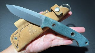 BENCHMADE BUSHCRAFTER 162 ยืม มีดยังชีพบุชคราฟ CPM S30V [upl. by Dihaz]