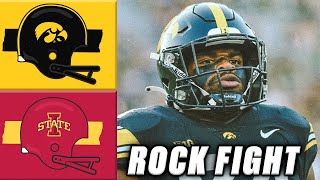 Iowa Hawkeyes vs Iowa State Cyclones Quick Preview amp Prediction  Rock Fight or New Offenses [upl. by Llyrrad]