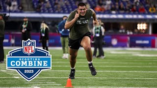 Best of Defensive Lineman Workouts at the 2023 NFL Scouting Combine [upl. by Akcirre]