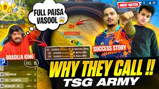 WHY THEY CALL TSG ARMY😈 OP RUSH GAMEPLAY ROCKY amp RDX [upl. by Ramu]