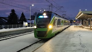 EN63B103 jako PKA z Rzeszowa Gł do Dębicy zatrzymuje się na stacji Rzeszów Zachodni 11122023 [upl. by Thisbe12]