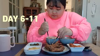 단식amp간헐적단식 번갈아하기 인바디변화 눈바디 식단기록 vlog 돼지고기김치찌개 [upl. by Wenger]