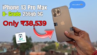 Unboxing iPhone 13 Pro Max ₹38539😱🔥 Grade B  Refurbished iphone  CashifyOfficial  Full Review [upl. by Flavius]