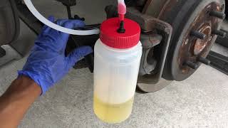 DIY Brake Fluid ChangeBleed MADE EASY [upl. by Suelo]