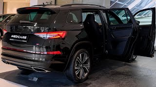 2023 Skoda Kodiaq RS  interior and Exterior Details Sport Family SUV [upl. by Groome]