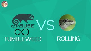 openSUSE Tumbleweed vs Gecko Linux Rolling  Linux Distro Reviews [upl. by Jenness]