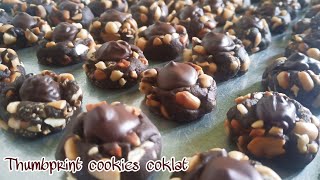 Resep Thumbprint Cookies Coklat [upl. by Millham]