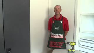 How To Install A Door Stop  DIY At Bunnings [upl. by Errick]