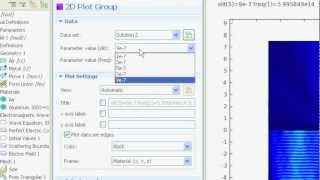 12 Parameteric Sweep  COMSOL 42 Tutorial [upl. by Eniotna]