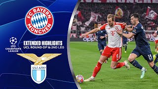 Bayern vs Lazio Extended Highlights  UCL Round of 16 2nd Leg  CBS Sports Golazo [upl. by Cherianne899]