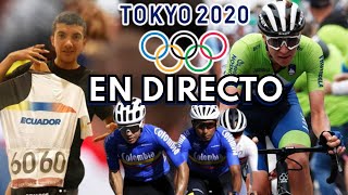 JUEGOS OLIMPICOS de CICLISMO REACCION y ANALISIS EN DIRECTO [upl. by Nnainot]