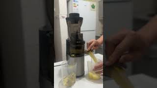 Organic juice with juicer howtomakefruitjuice juicer fruit howtomakeorganicgreenjuice [upl. by Atimed691]