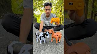 Two Remote control cow 🐄 and horse 🐎 unboxing [upl. by Kcirtap]