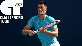 Bernard Tomic VS Gonzalo Bueno São Paulo Round 1 Highlights [upl. by Leahci751]