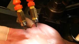 Video 2 AccuLube neardry lubricator system with Exair Pico nozzles [upl. by Llehctim]