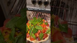 How To Upgrade A Frozen Pizza frozenpizza pizza freshingredients fyp [upl. by Aiyot]