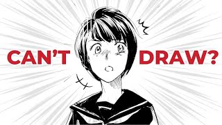 How to Make Manga with NO Drawing Skills  Start Drawing Manga [upl. by Ecnarrot448]