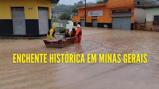 Enchente histórica em Betim Minas Gerais  Bairro Colônia Santa Isabel debaixo dágua  Citrolândia [upl. by Atnomed]