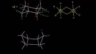 Conformaciones del ciclohexano I silla y bote [upl. by Assenej997]