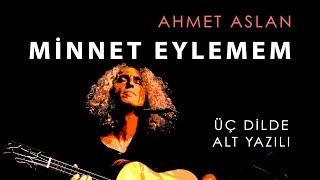 Ahmet Aslan  Minnet Eylemem  2017 Concert Recording  ODTU Ankara [upl. by Ivgnout96]